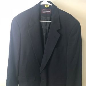 Corbin Navy Mens Two Button Mens Blazer